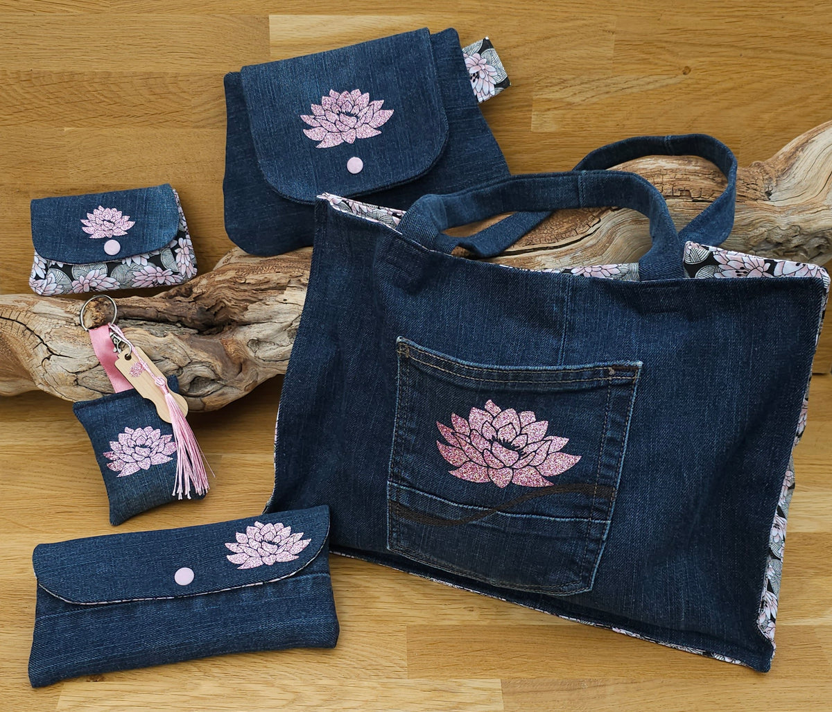 Sac cabas Lotus