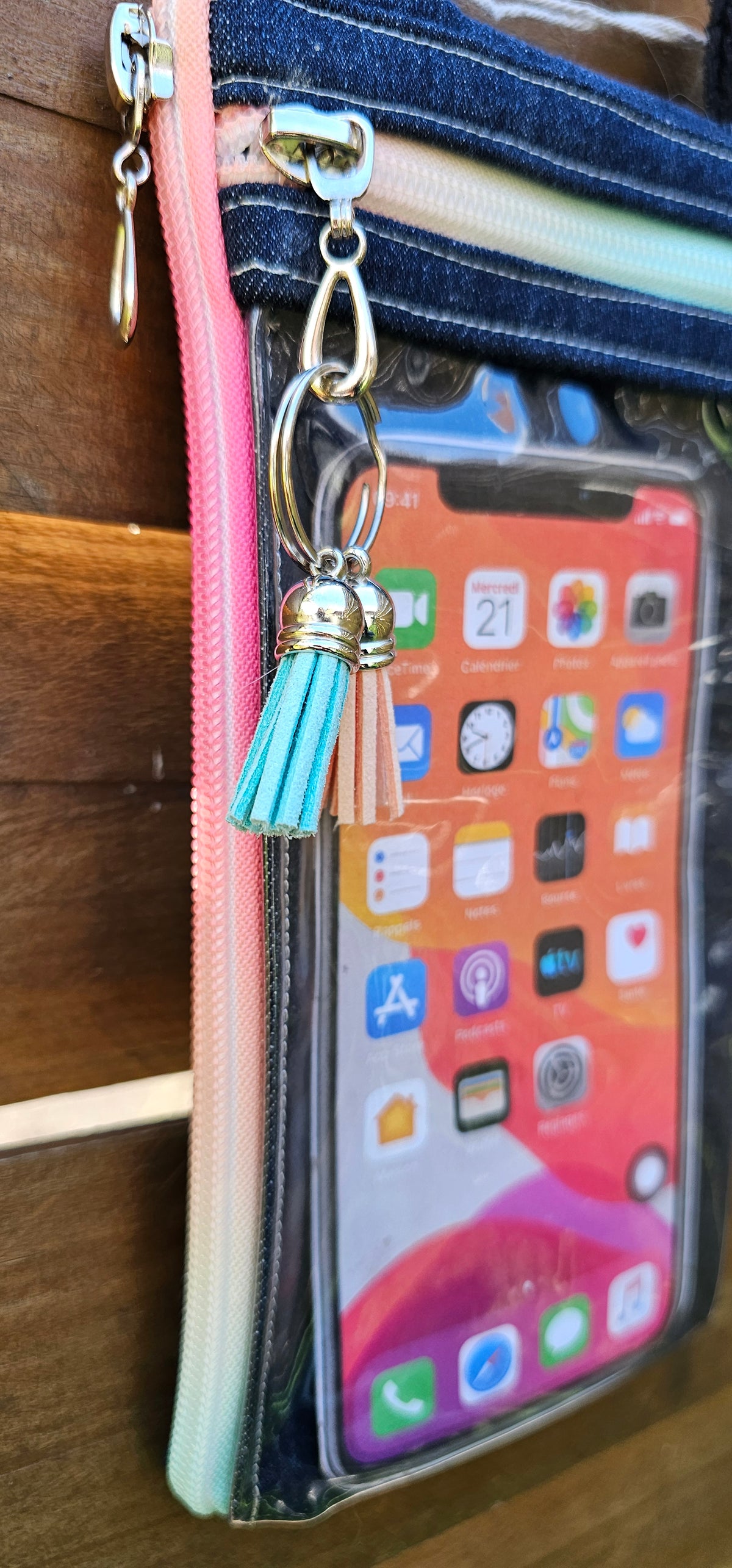Pochette de téléphone tactile bandoulière