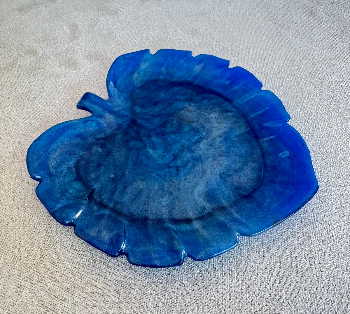 Vide-poche feuille tropicale