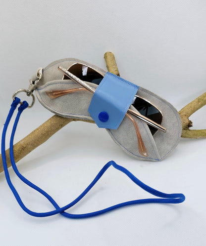 Porte lunette tour de cou Blue
