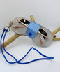 Porte lunette tour de cou Blue