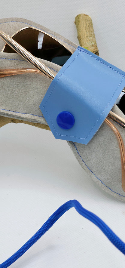 Porte lunette tour de cou Blue