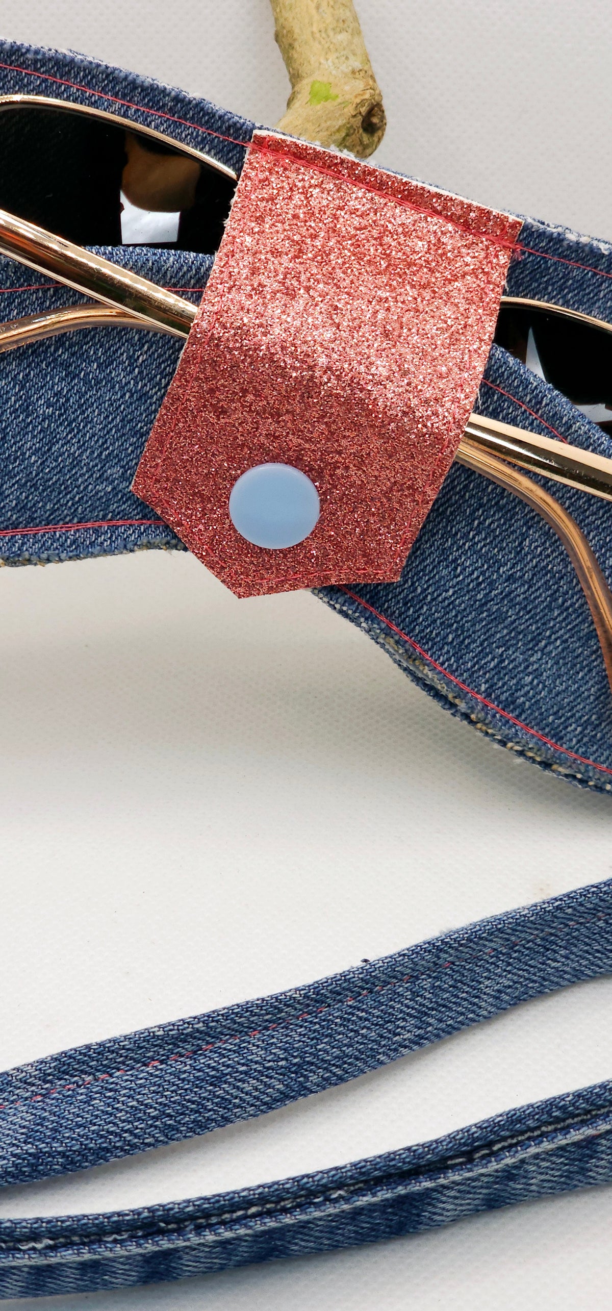 Porte lunettes tour de cou Jean