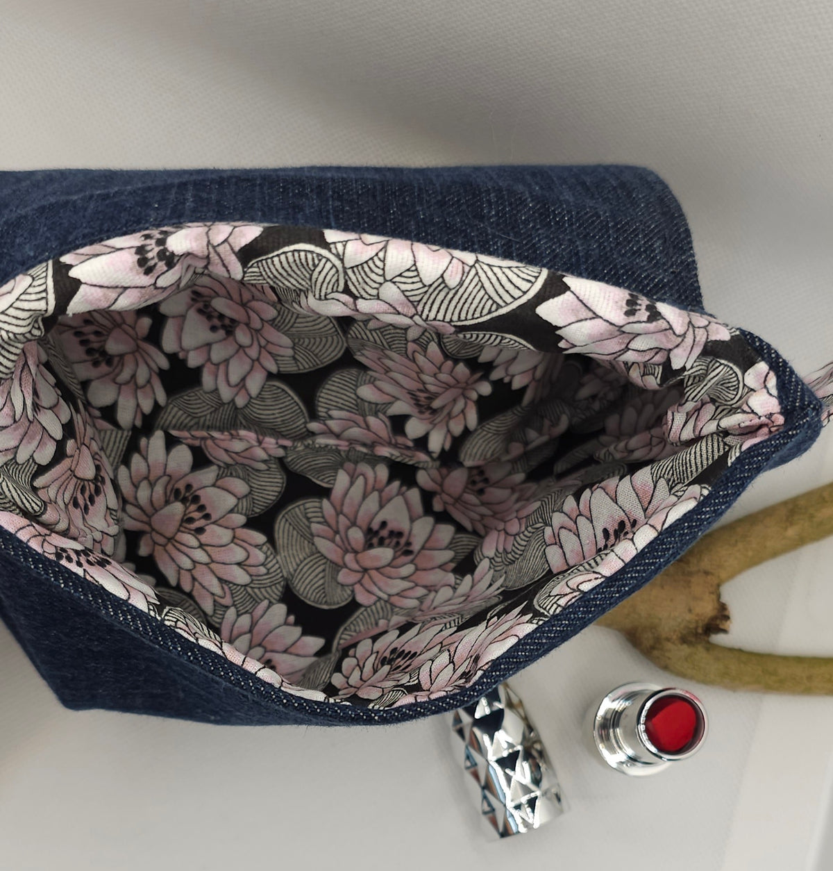 Pochette de sac lotus