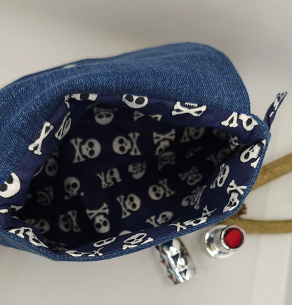 Pochette de sac tête de mort