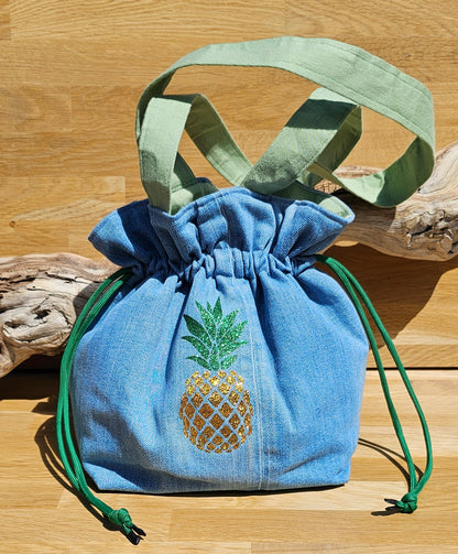 Sac bourse Ananas