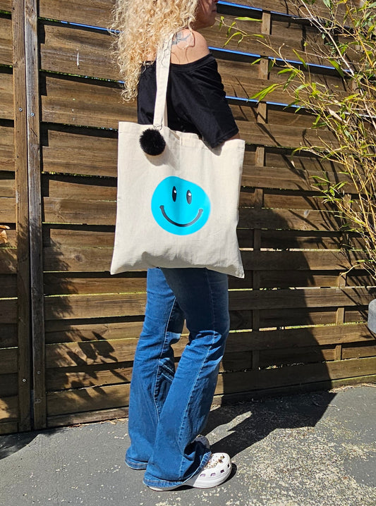 Tote bag Smiley