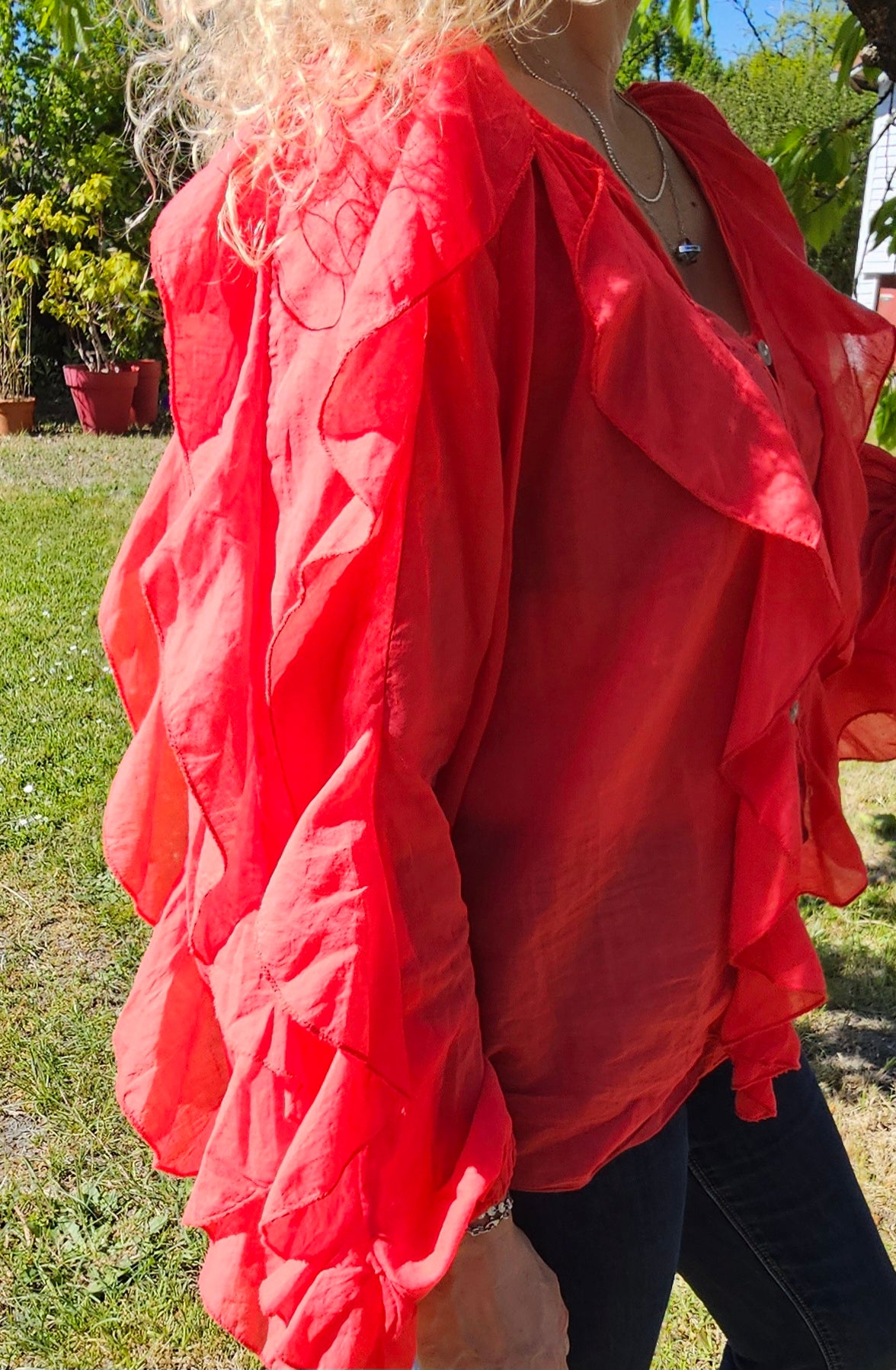 Blouse Chica rouge