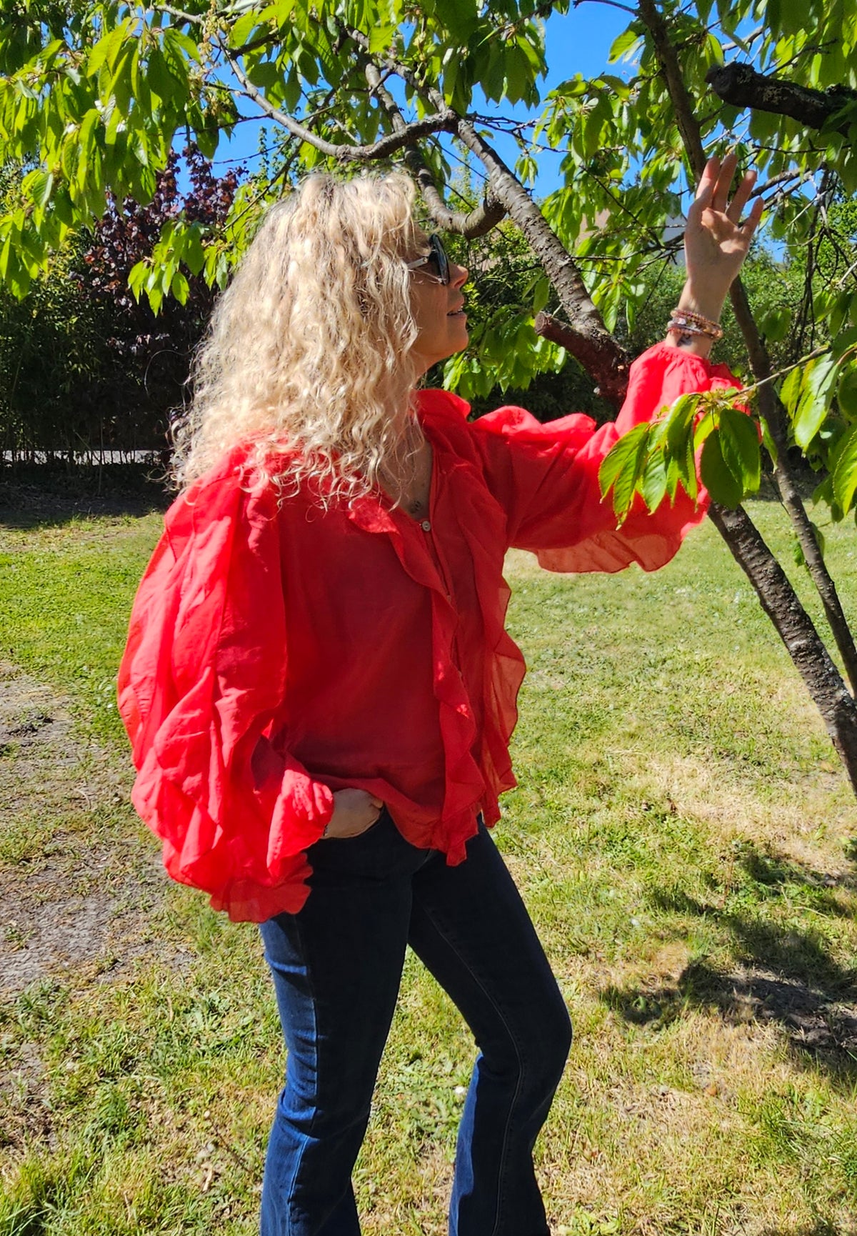 Blouse Chica rouge