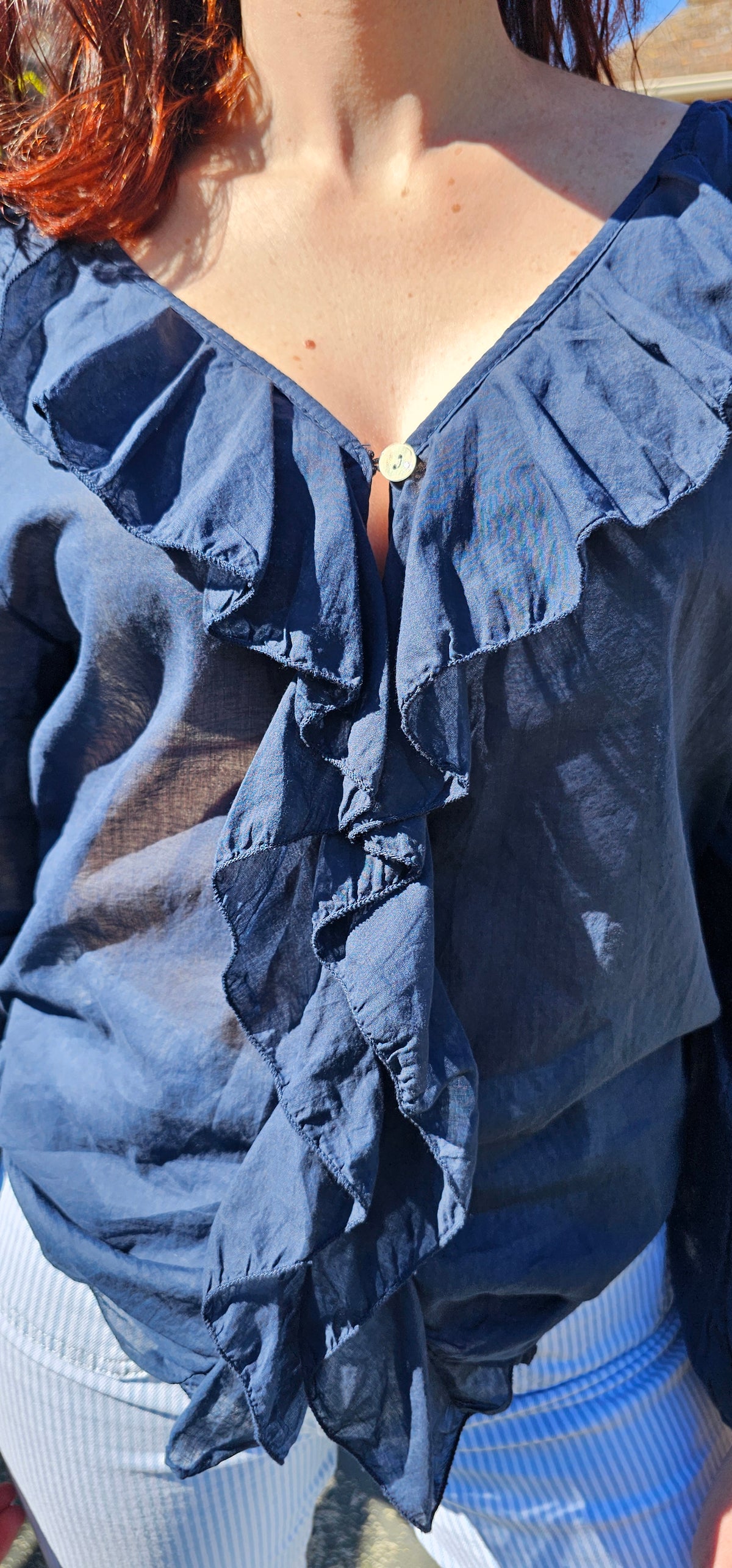 Blouse Chica Marine