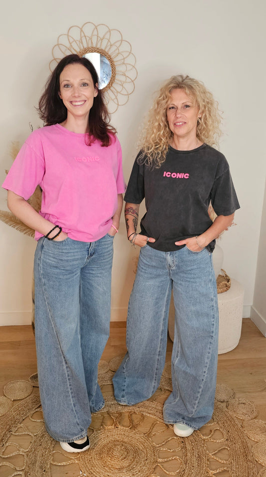 Tee shirt Iconic rose