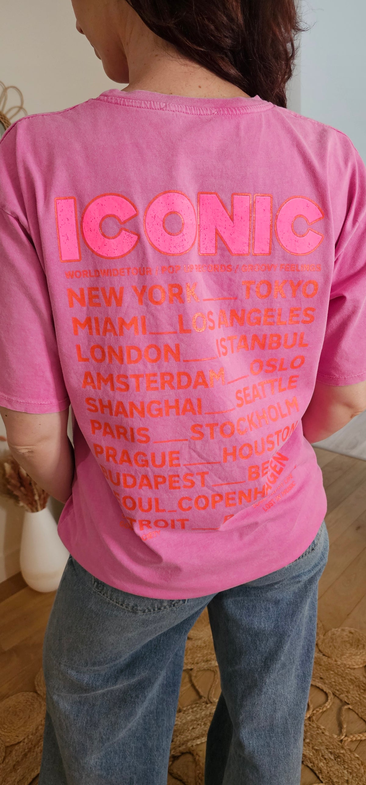 Tee shirt Iconic rose