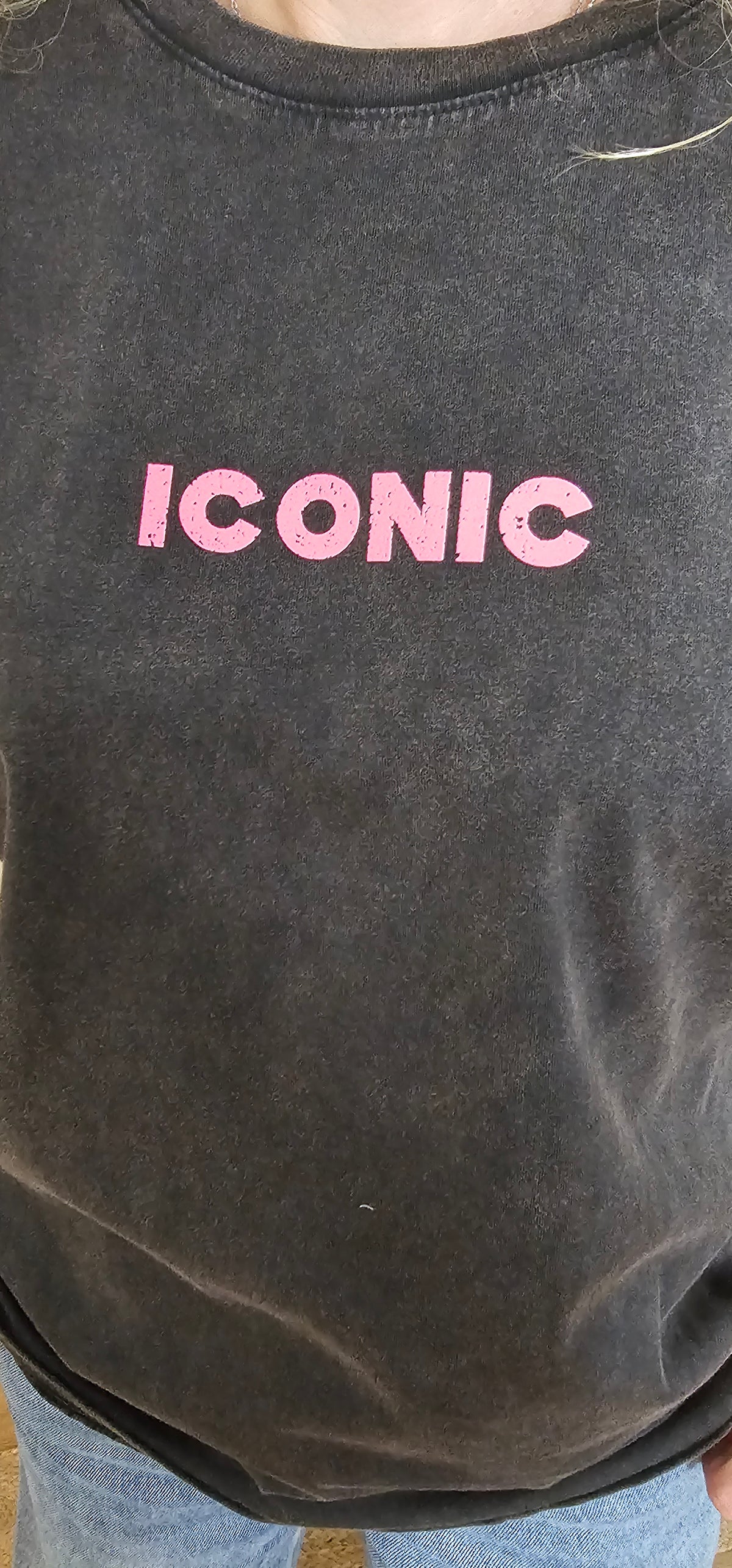 Tee shirt Iconic noir