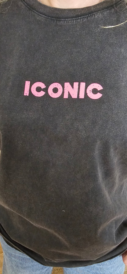 Tee shirt Iconic noir