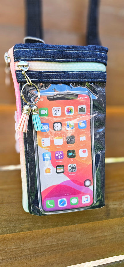 Pochette de téléphone tactile bandoulière