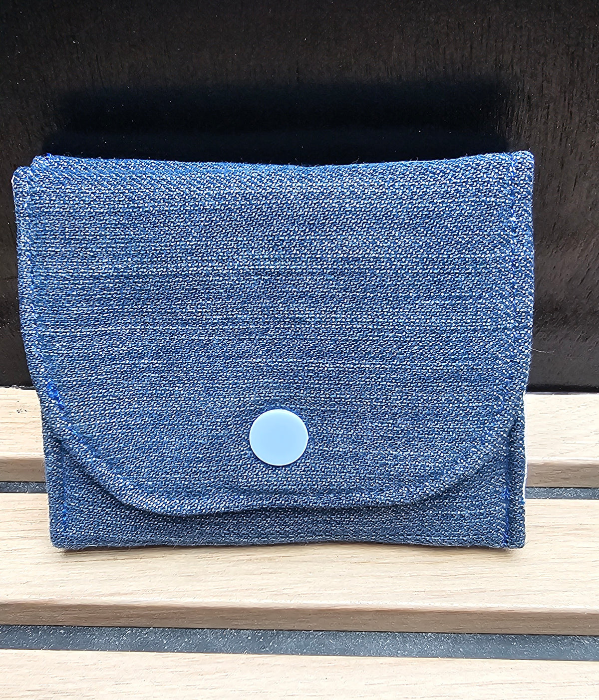 Double porte carte Bleu