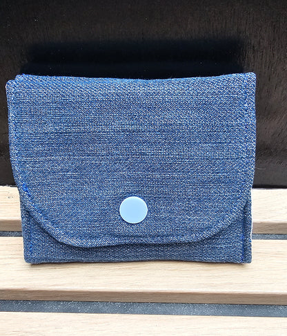 Double porte carte Bleu