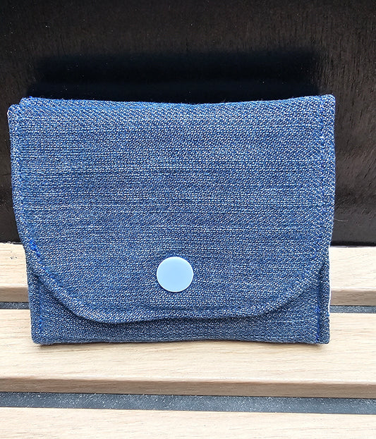 Double porte carte Bleu