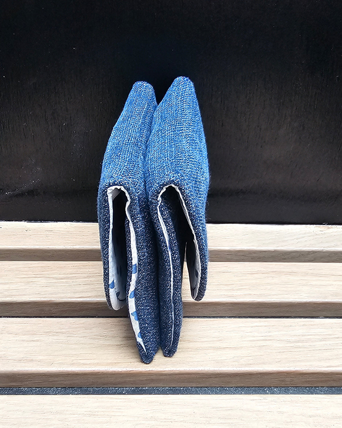 Double porte carte Bleu