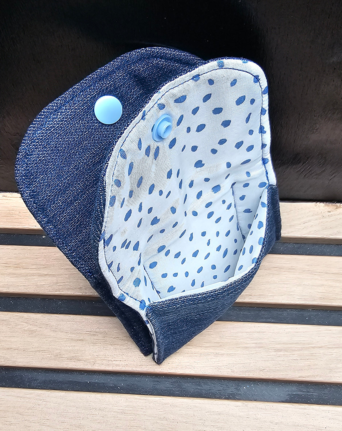 Double porte carte Bleu