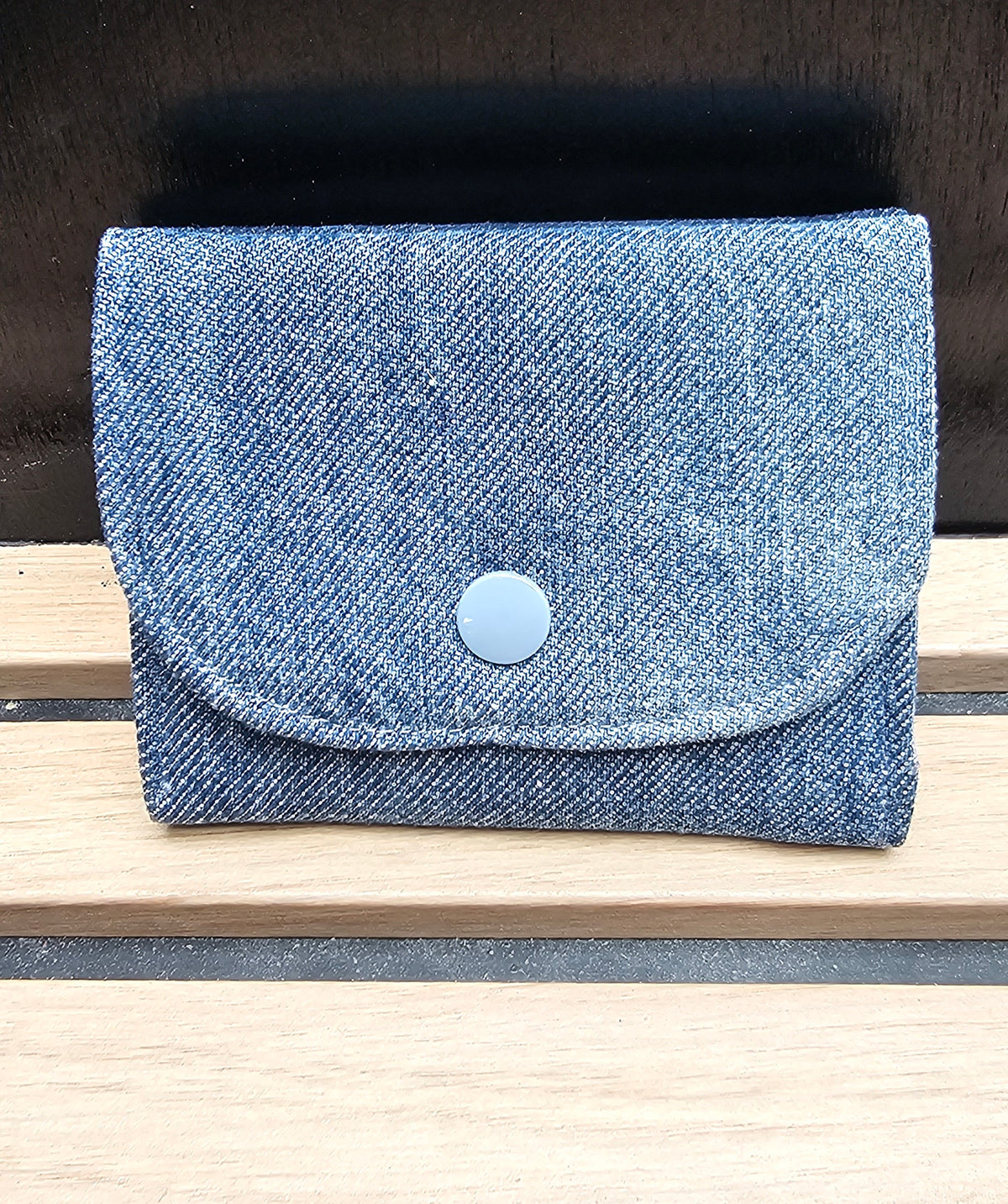 Double porte carte Gris