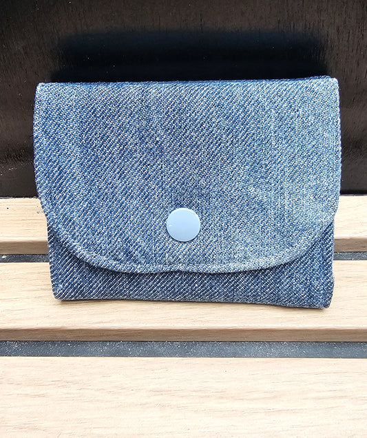 Double porte carte Gris