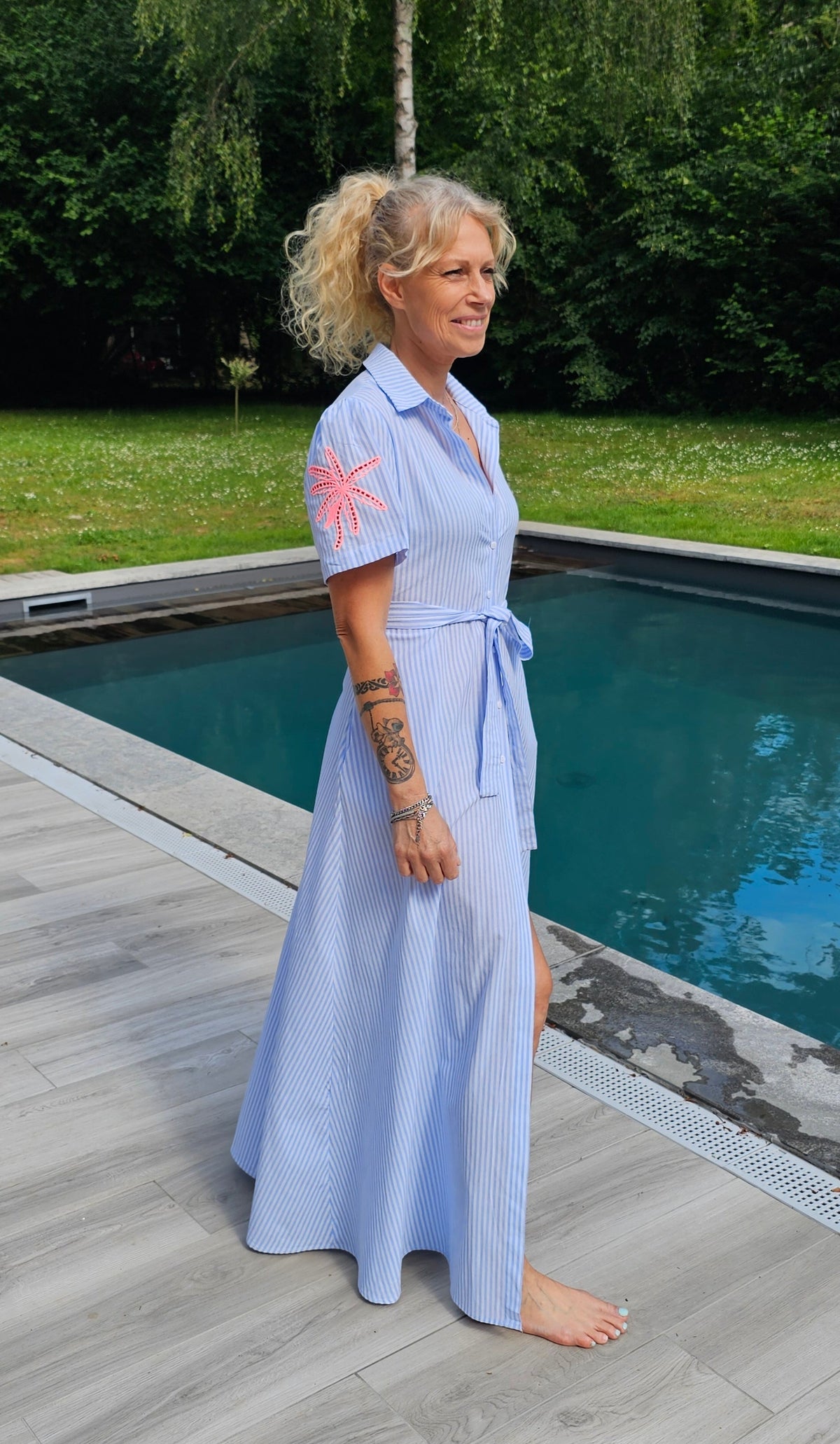 Robe longue Palmera