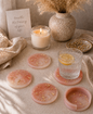 4 sous-verres avec socle