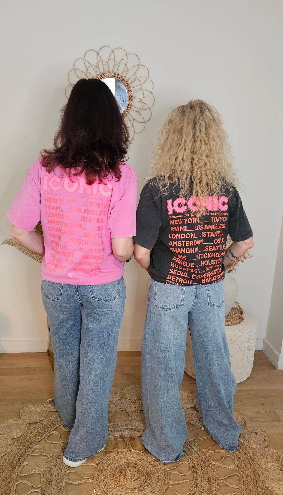 Tee shirt Iconic noir