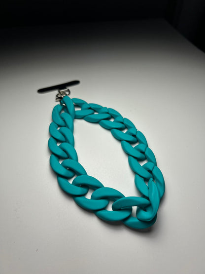 Sangle poignet de téléphone Grosse maille Mat