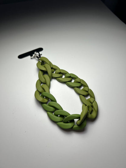 Sangle poignet de téléphone Grosse maille Mat