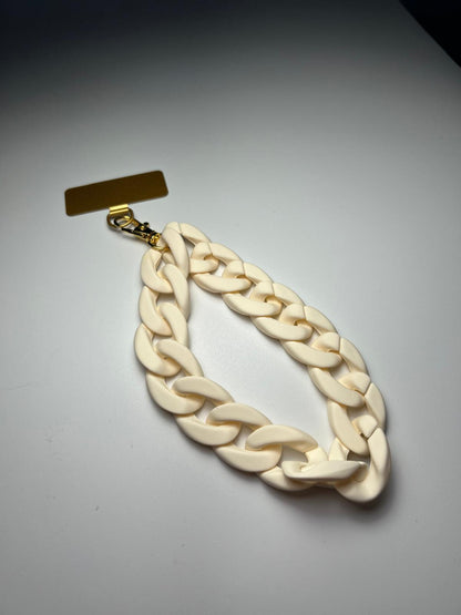 Sangle poignet de téléphone Grosse maille Mat