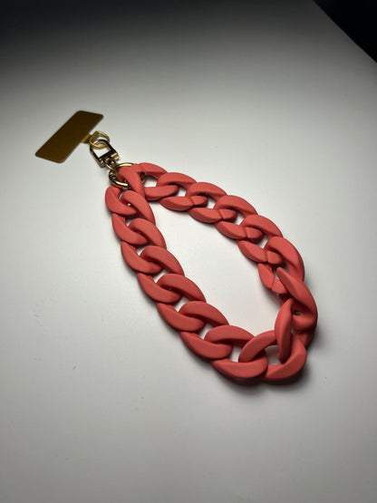 Sangle poignet de téléphone Grosse maille Mat