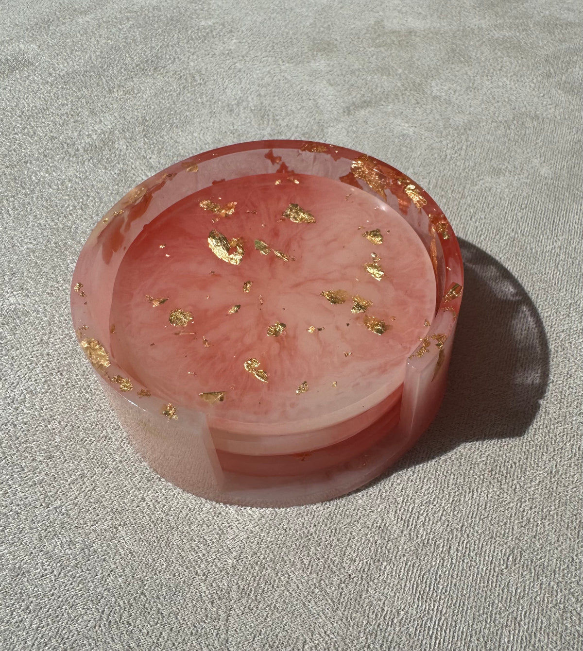 4 sous-verres avec socle