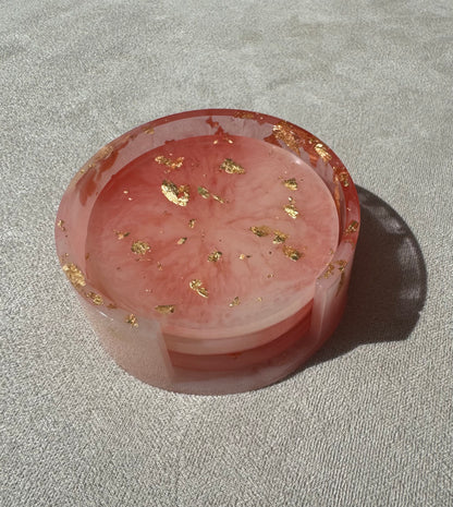 4 sous-verres avec socle