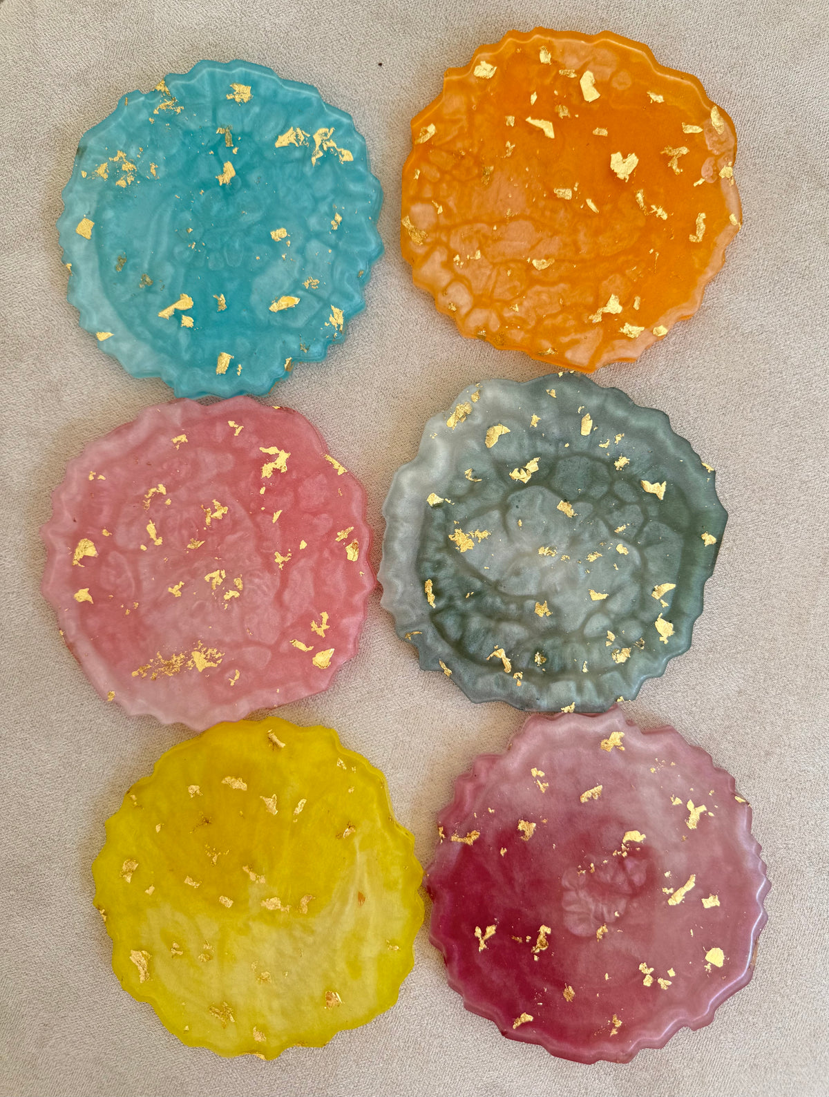 6 grands sous-verres