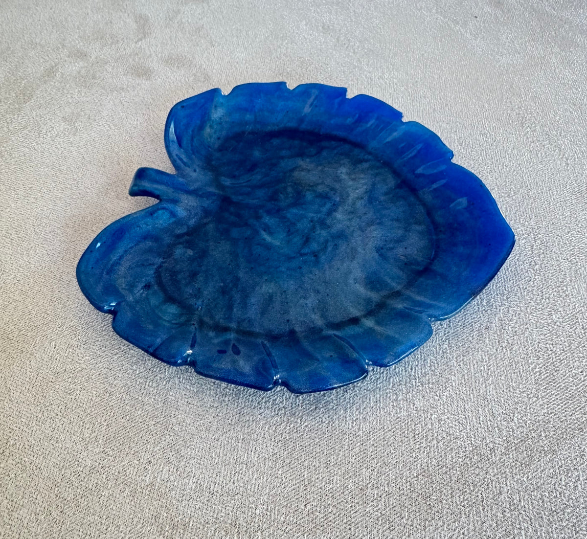 Vide-poche feuille tropicale