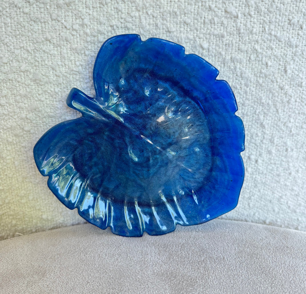 Vide-poche feuille tropicale