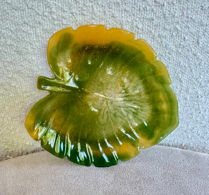Vide-poche feuille tropicale