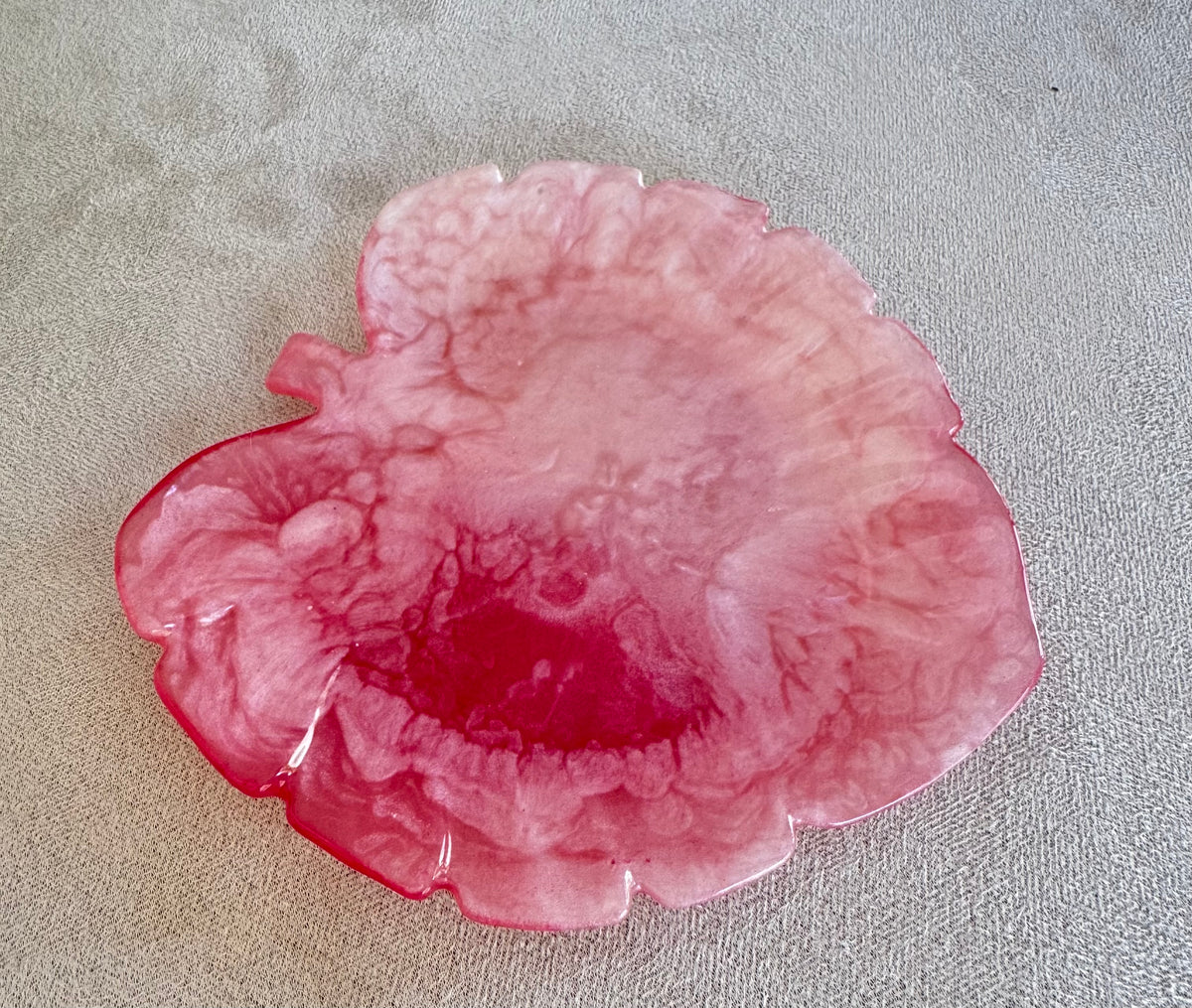 Vide-poche feuille tropicale