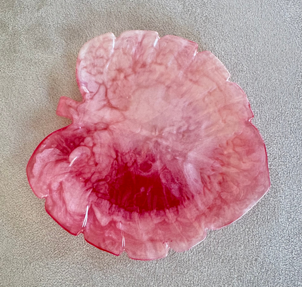 Vide-poche feuille tropicale