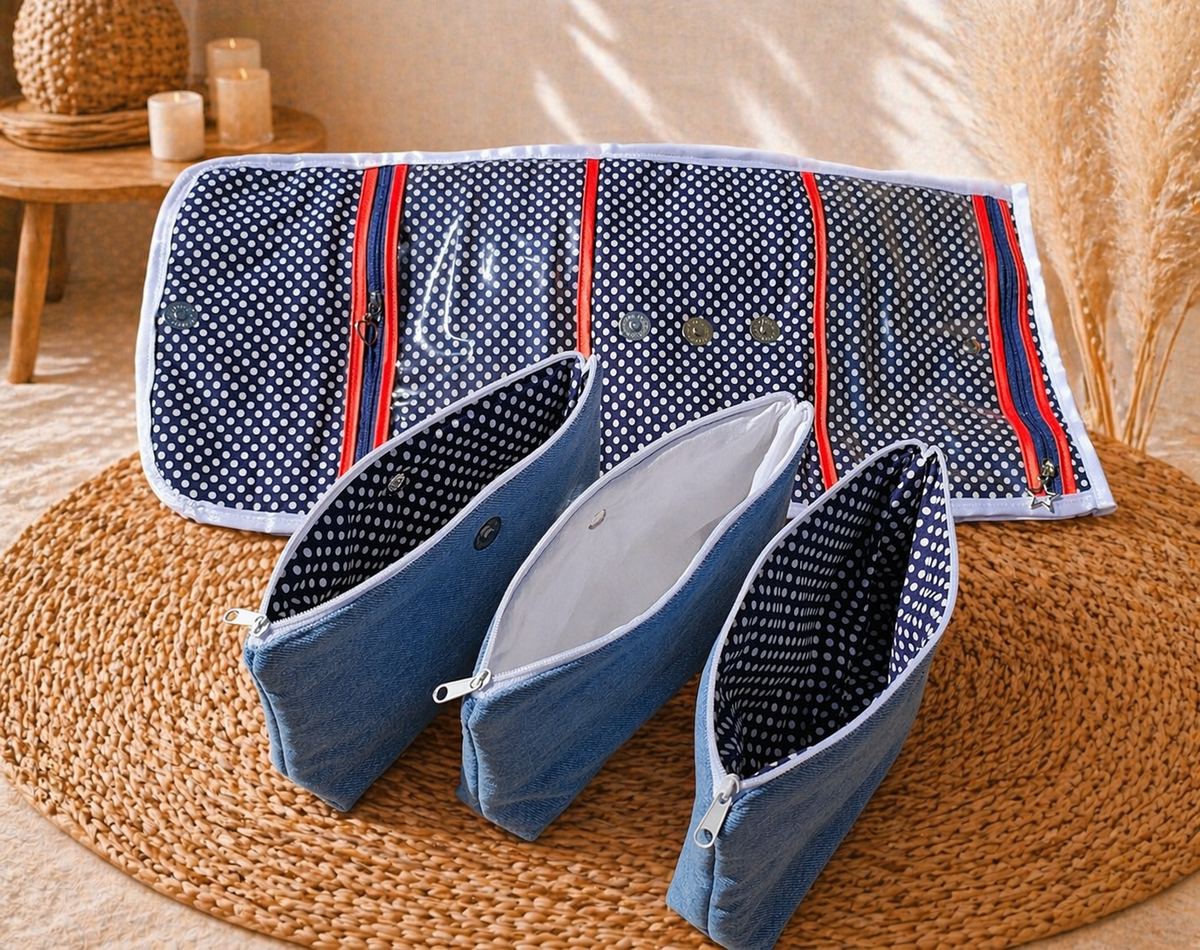 Trousse de toilette multi pochettes